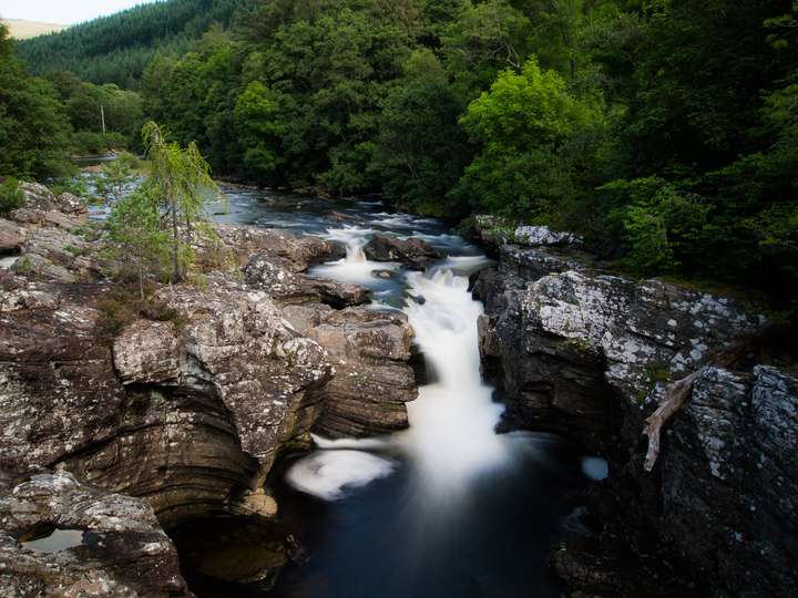 River in long exposure